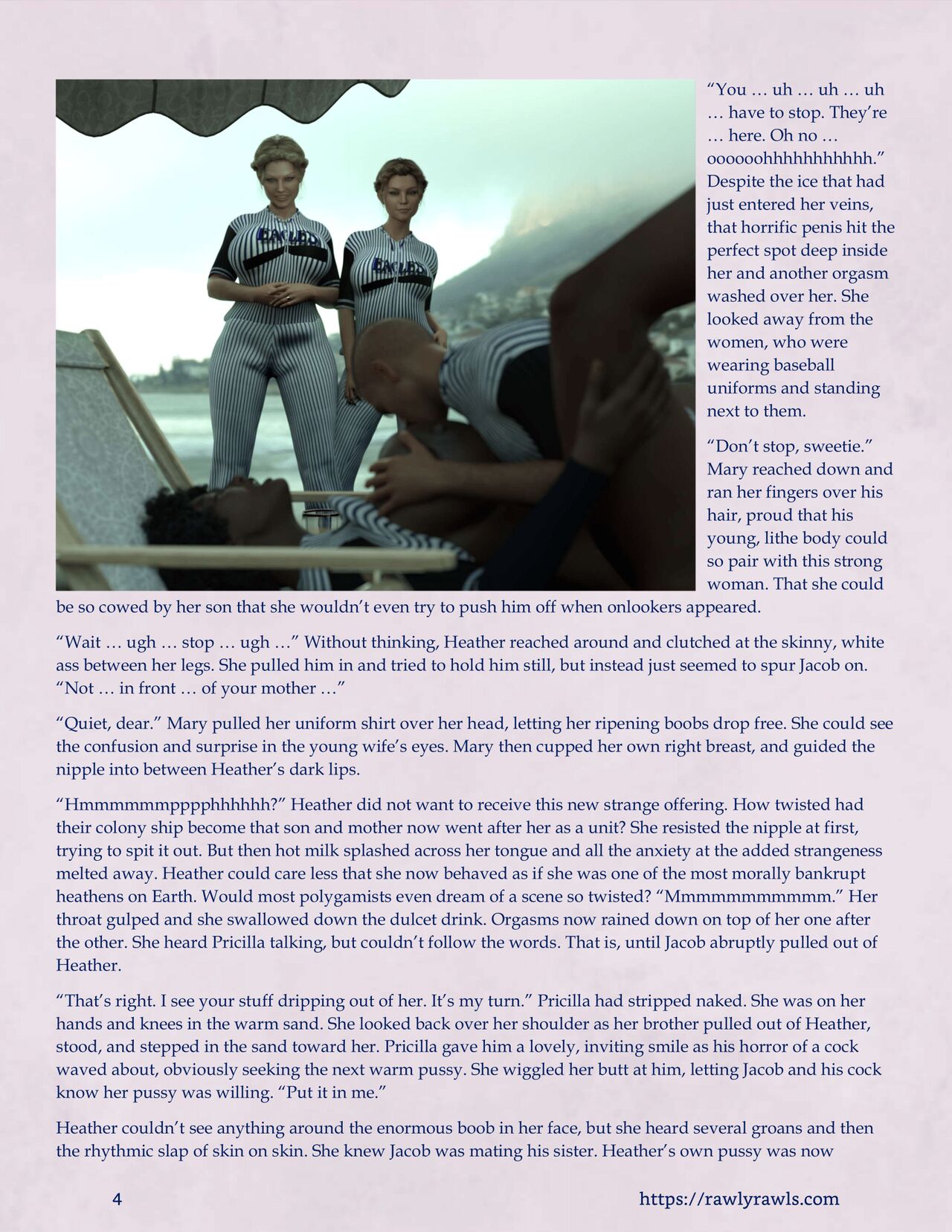 Mothership Wilderness Chapter 12: Rawly Rawls Fiction page 4 full