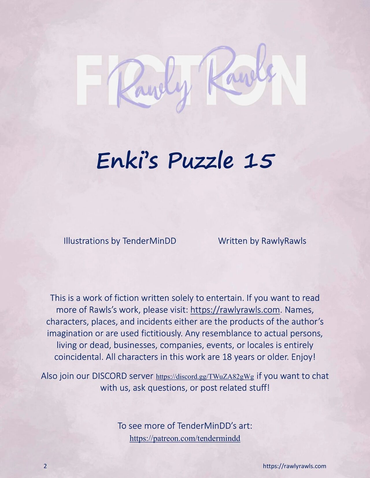 Enki's Puzzle  - 15 - english page 1 full