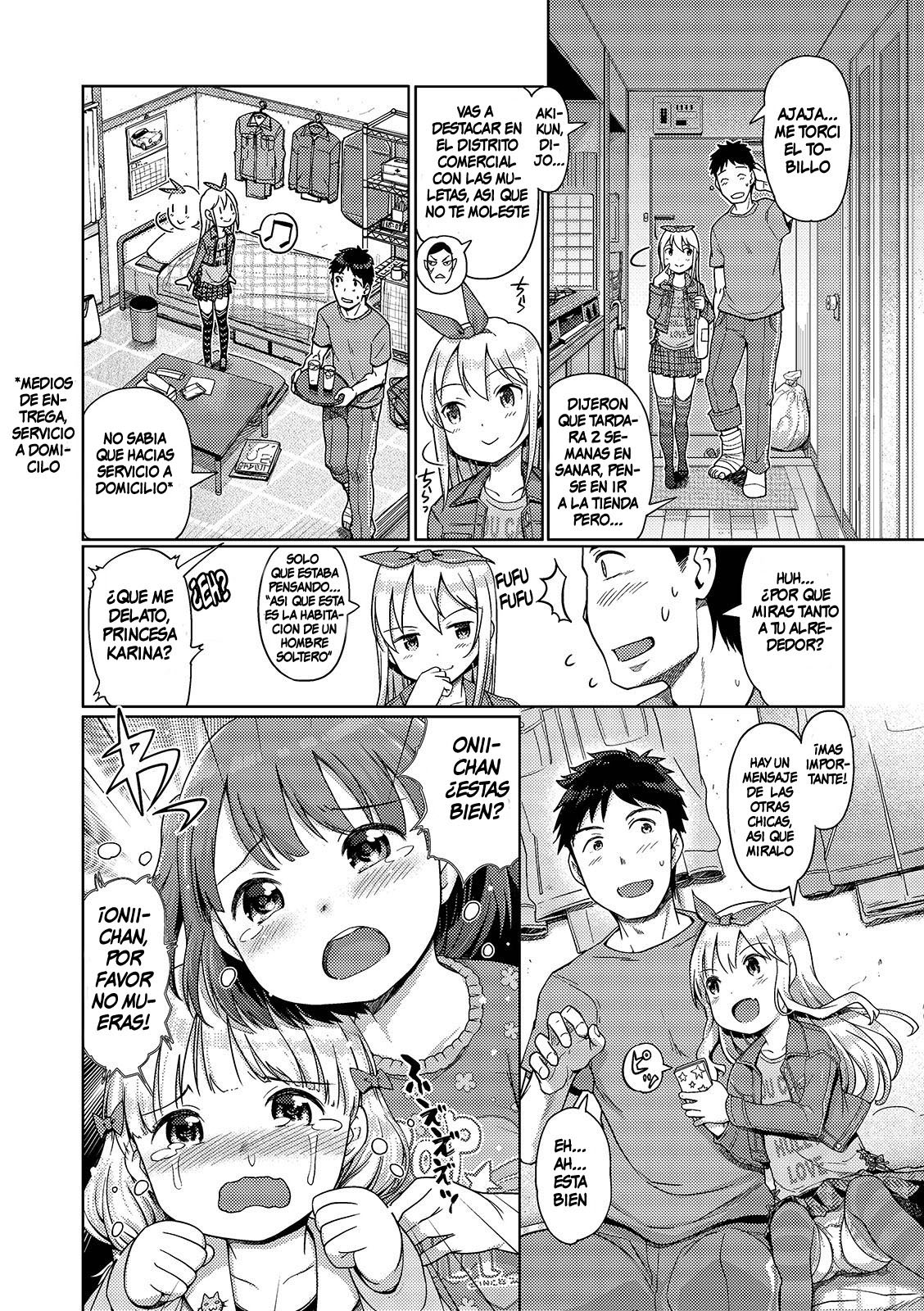 Awa no Ohime-sama #13 Karina to, Kega to, Delivery | Bubble Princess #13! Karina's Delivery page 2 full