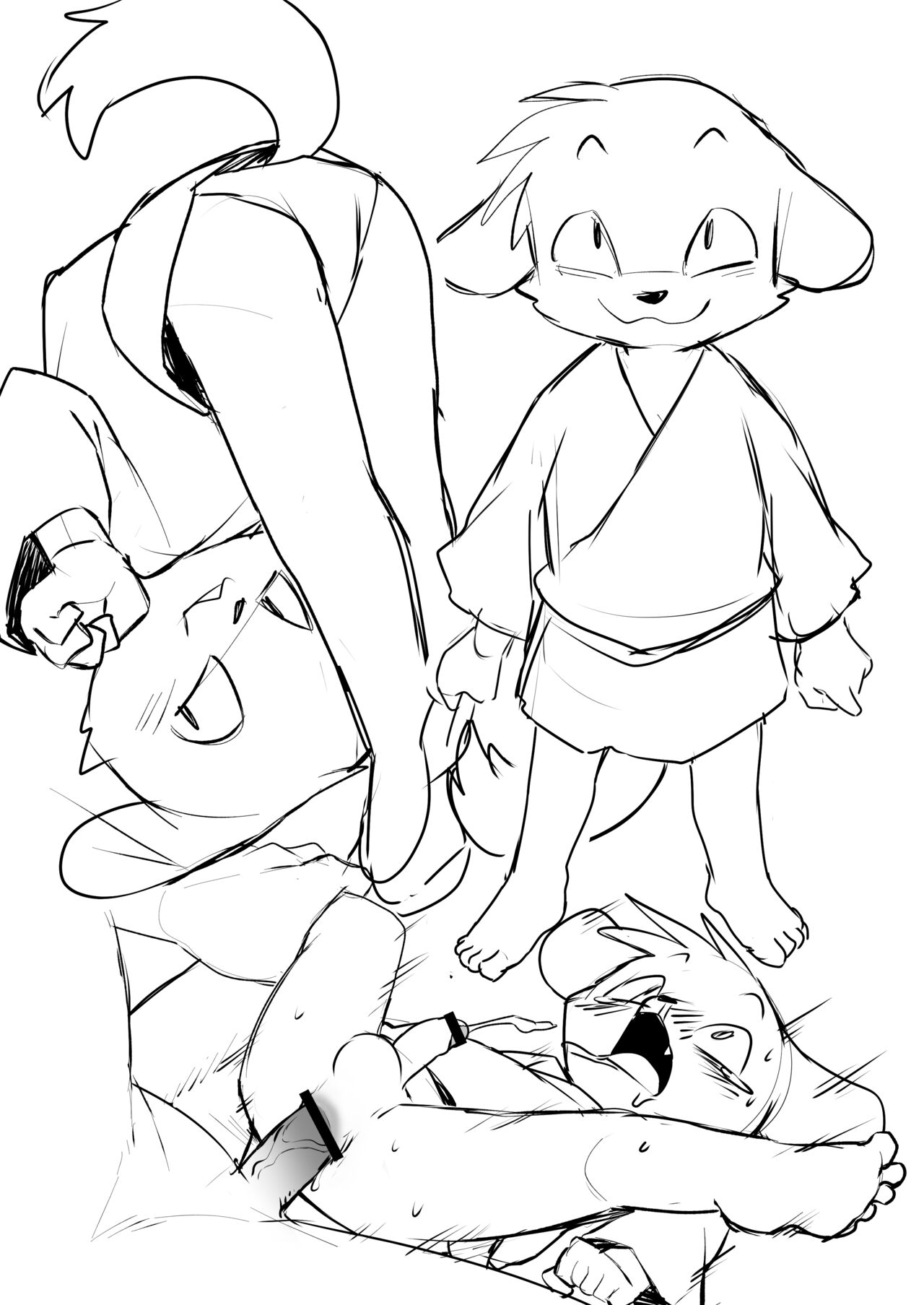 Manmosu Marimo - Troublemakers page 8 full