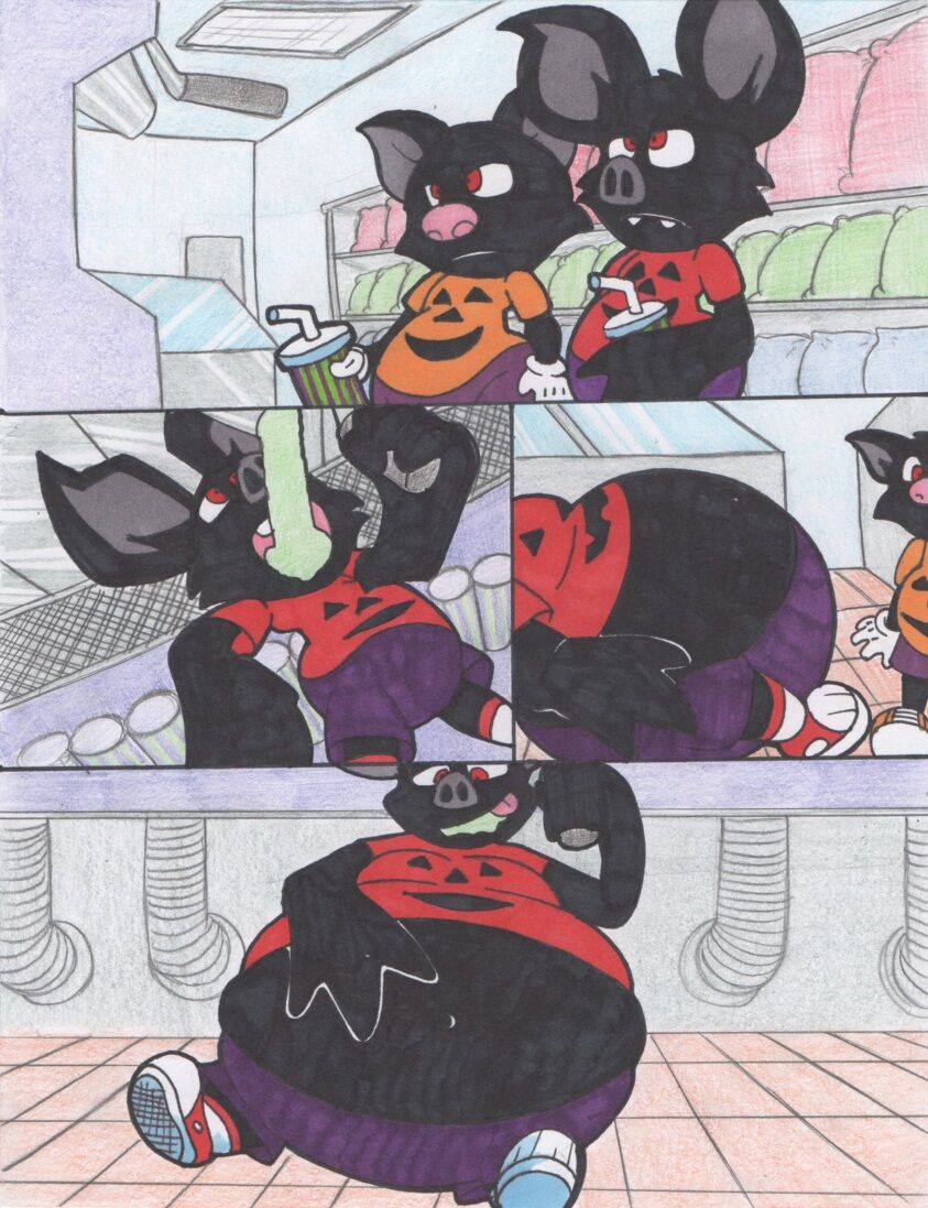 Halloween Green Slushy Month Complete page 1 full