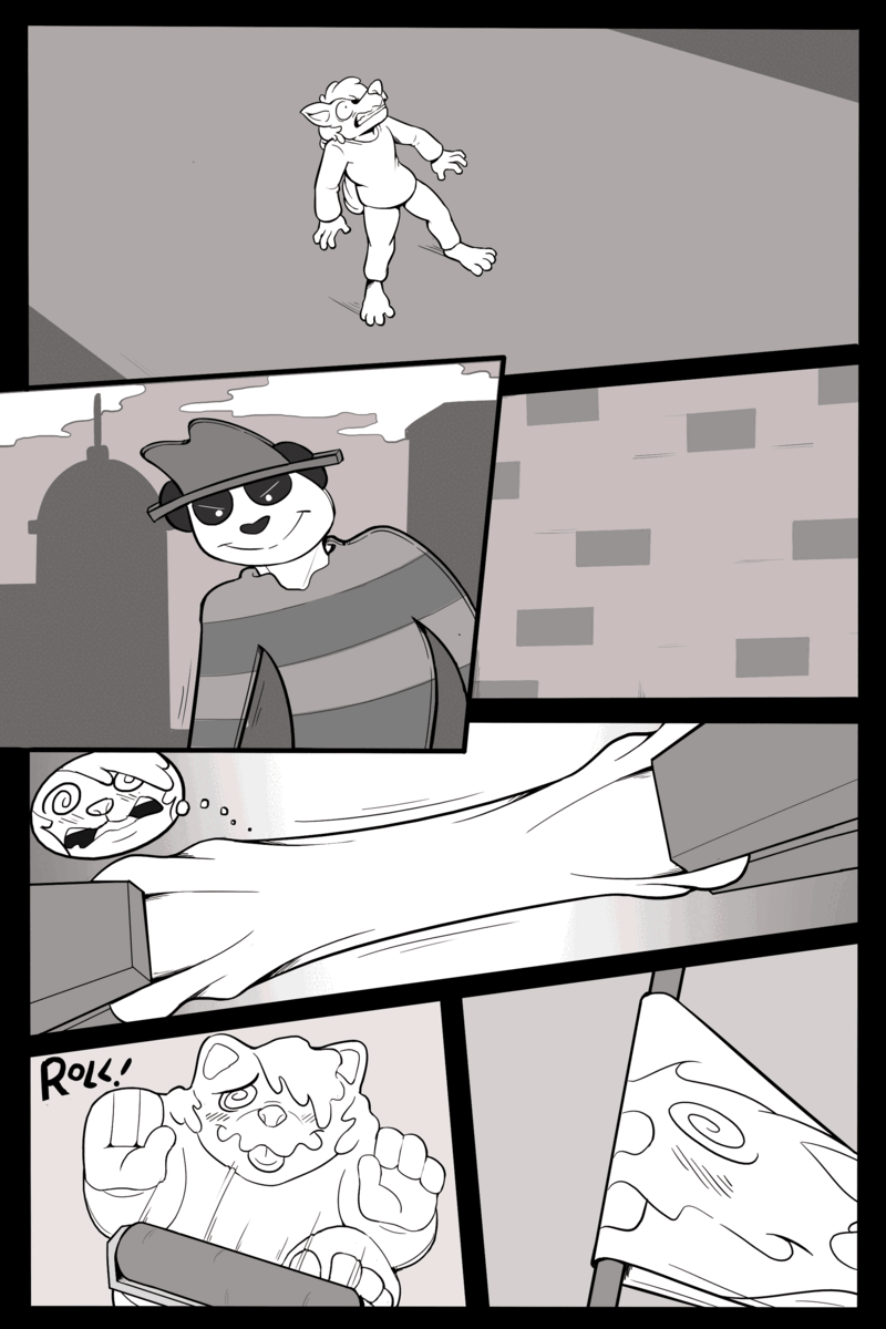 "Rise of Flatty Kreuger!" ANIMATED COMIC page 3 full