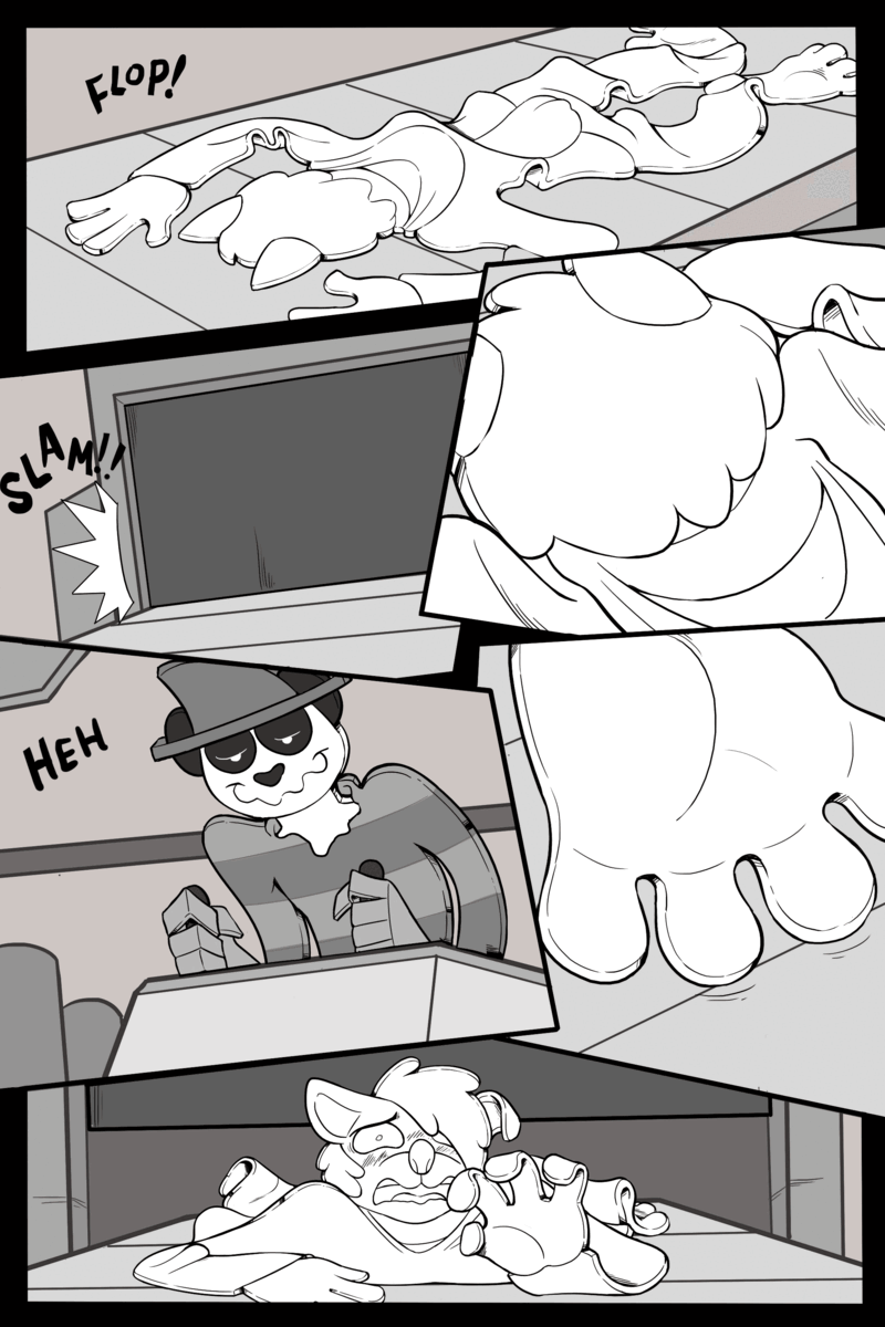 "Rise of Flatty Kreuger!" ANIMATED COMIC page 4 full