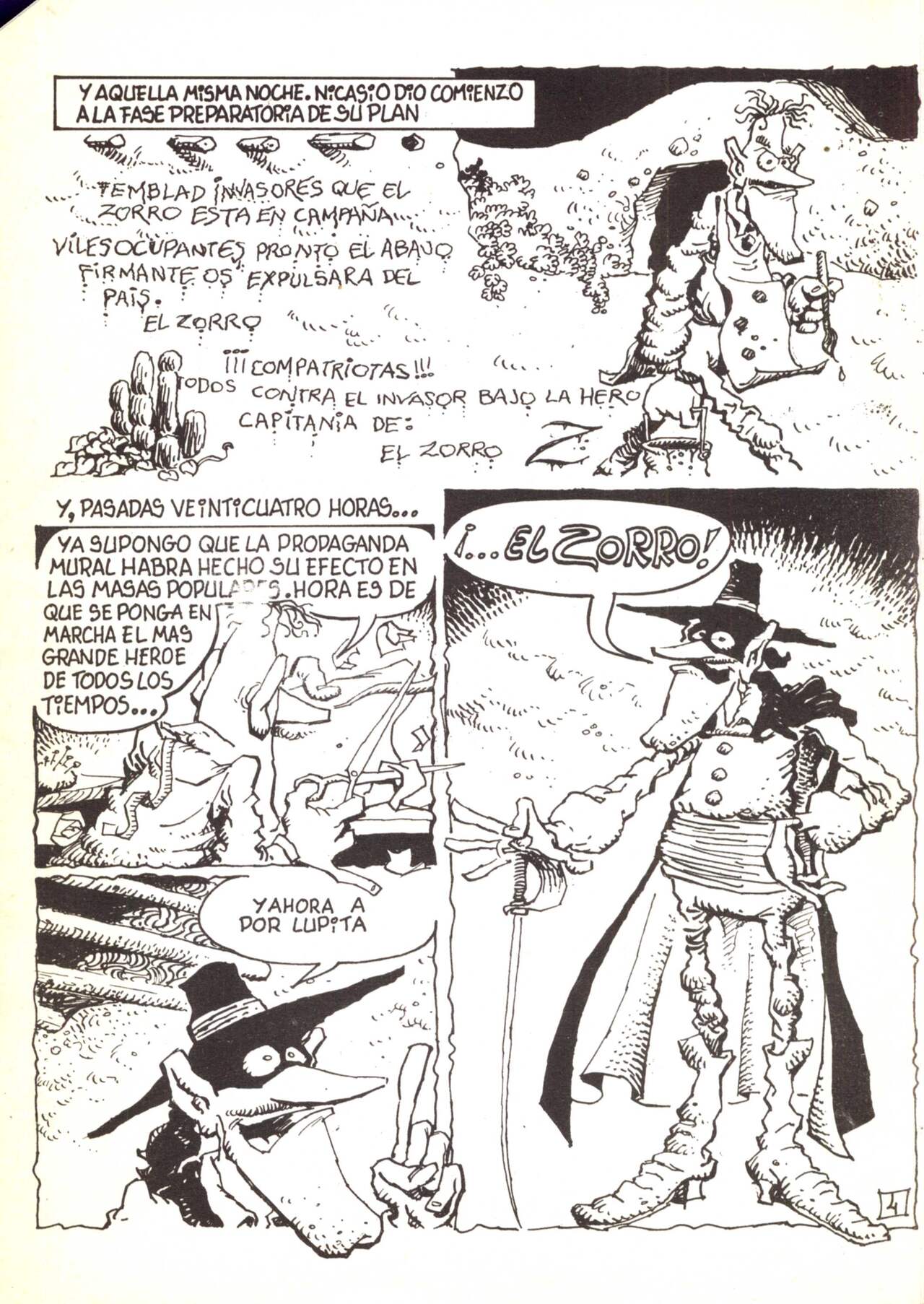 El Zorro y las Uvas page 6 full