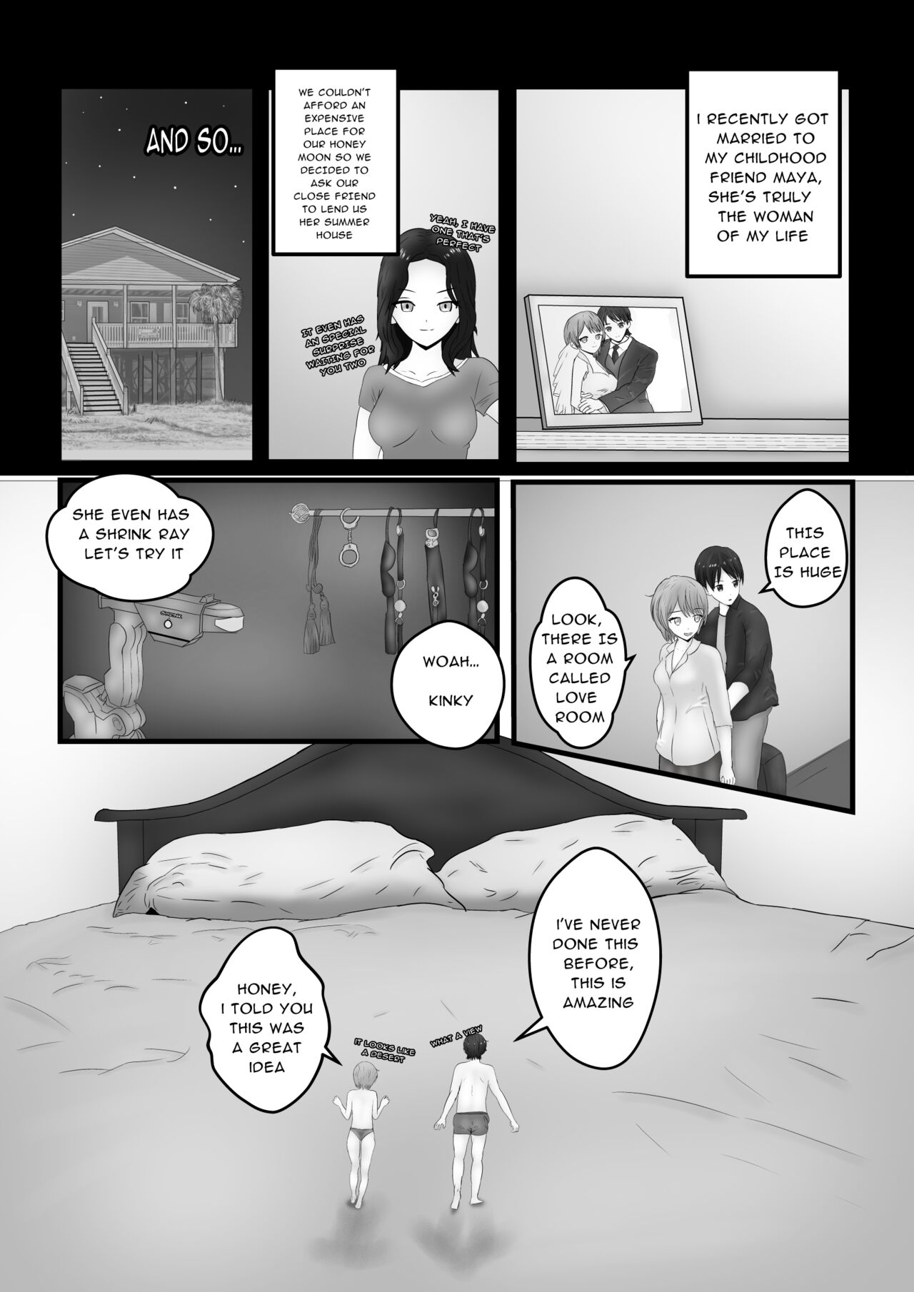 A Troublesome Honeymoon page 1 full