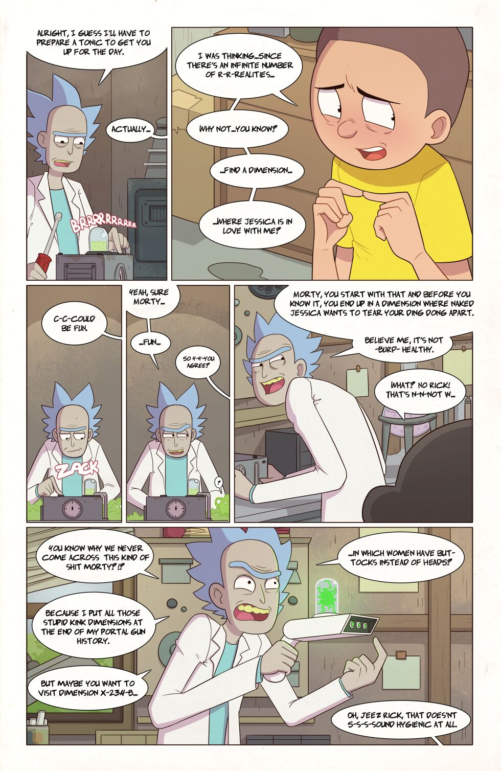 Adventures from Dimension A24L page 3 full