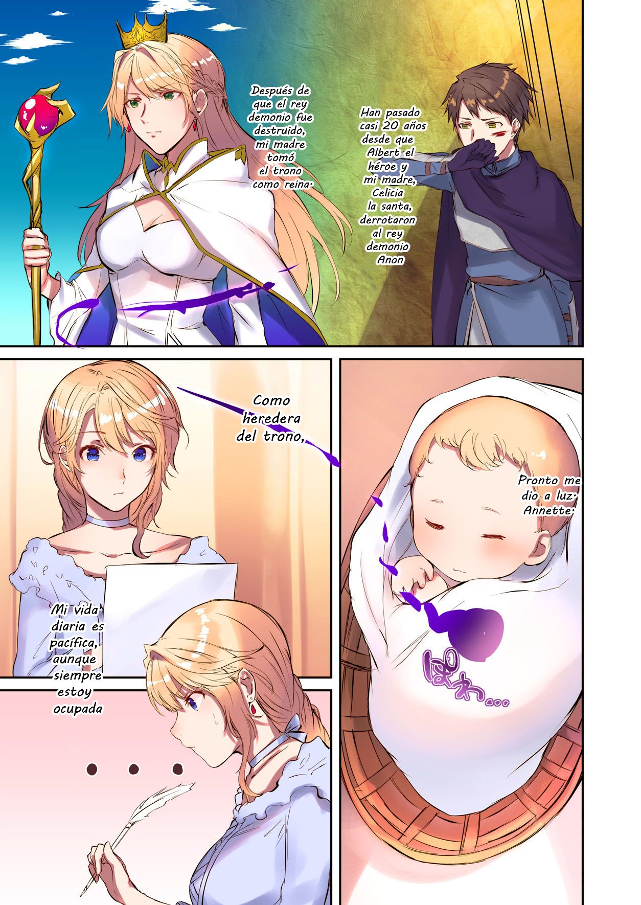 Mahou o Kyuusai suru Houhou | Cómo rescatar al Rey Demonio. page 4 full