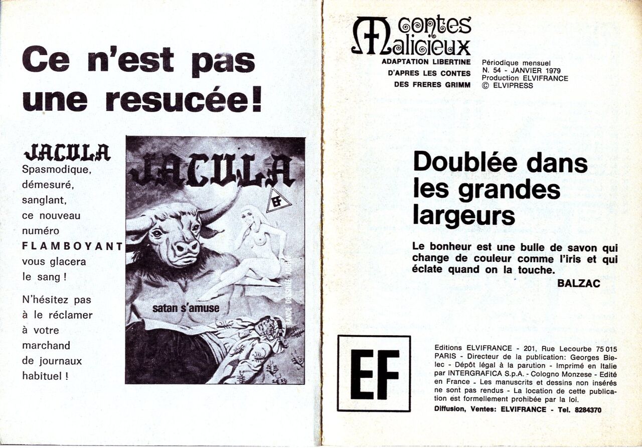 PFA - Contes Malicieux #54 Doublée dans les grandes largeurs page 2 full
