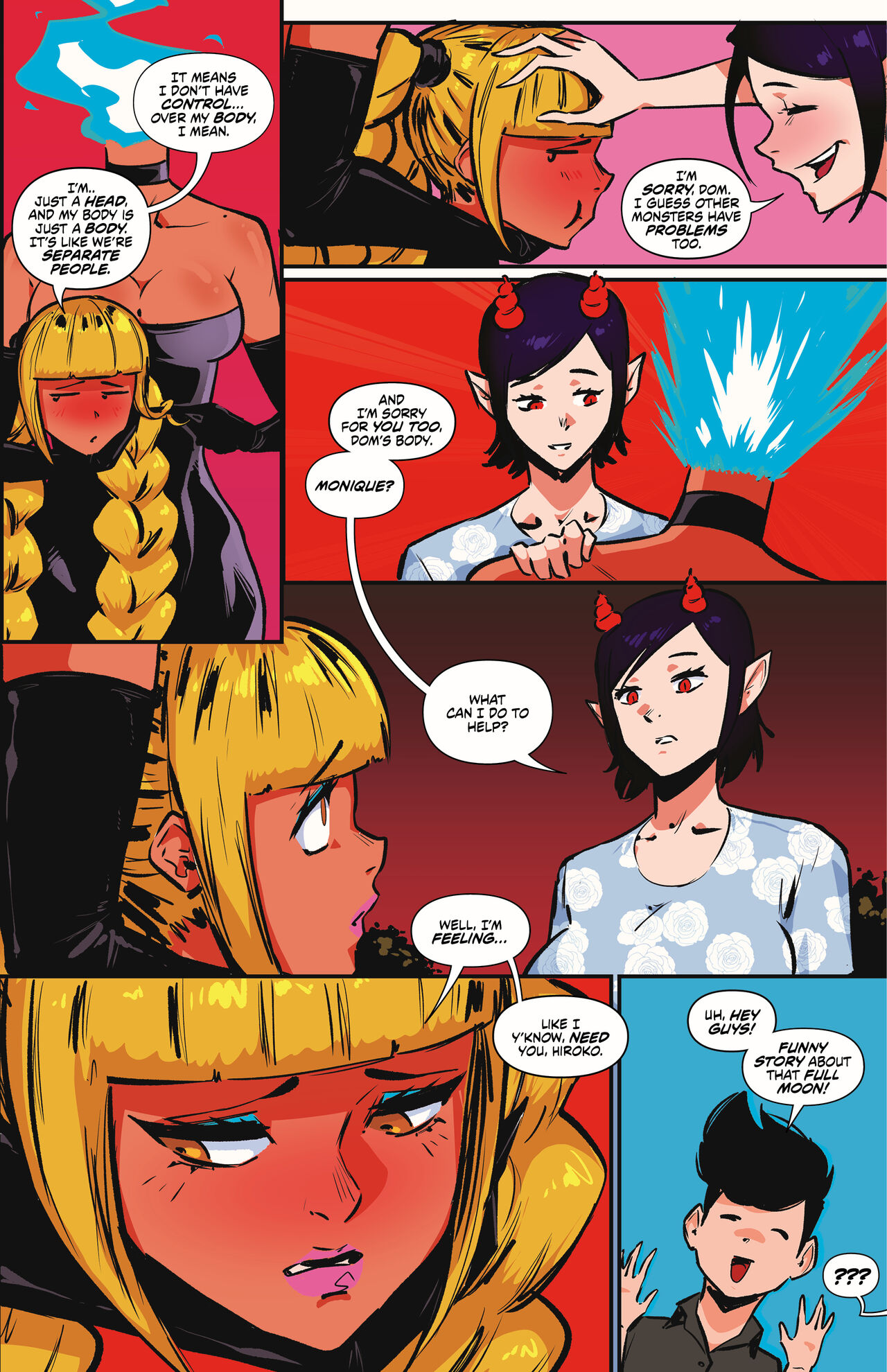 Monster Girl Academy #17 page 3 full