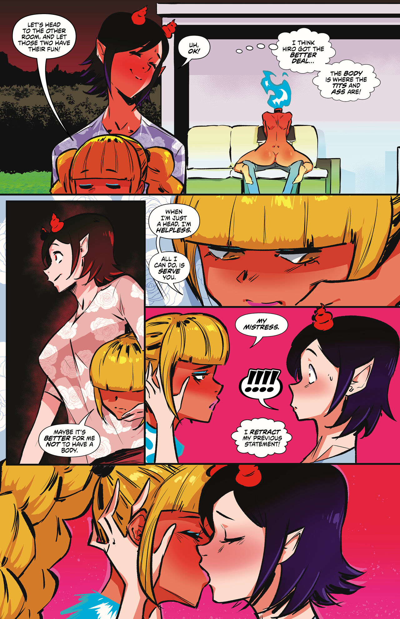 Monster Girl Academy #17 page 6 full