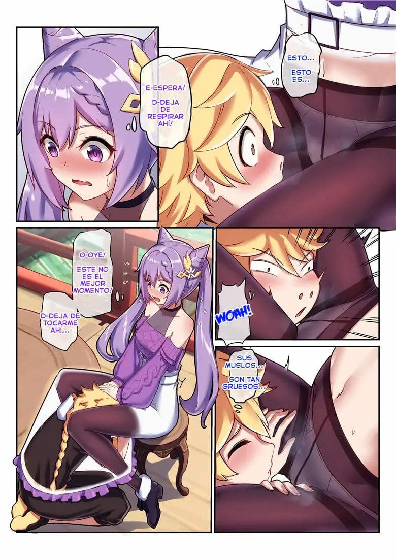 Keqing's Date With The Traveler | La cita de Keching con el viajero page 6 full
