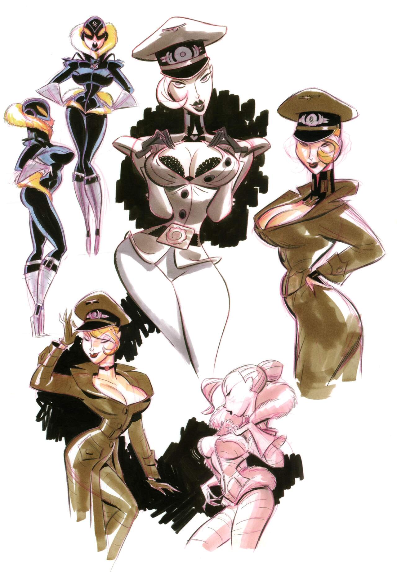 Rex Steele: Nazi Smasher - Greta Schultz Art + Screenshots + Comic Panels + Upscaled Screenshots page 4 full
