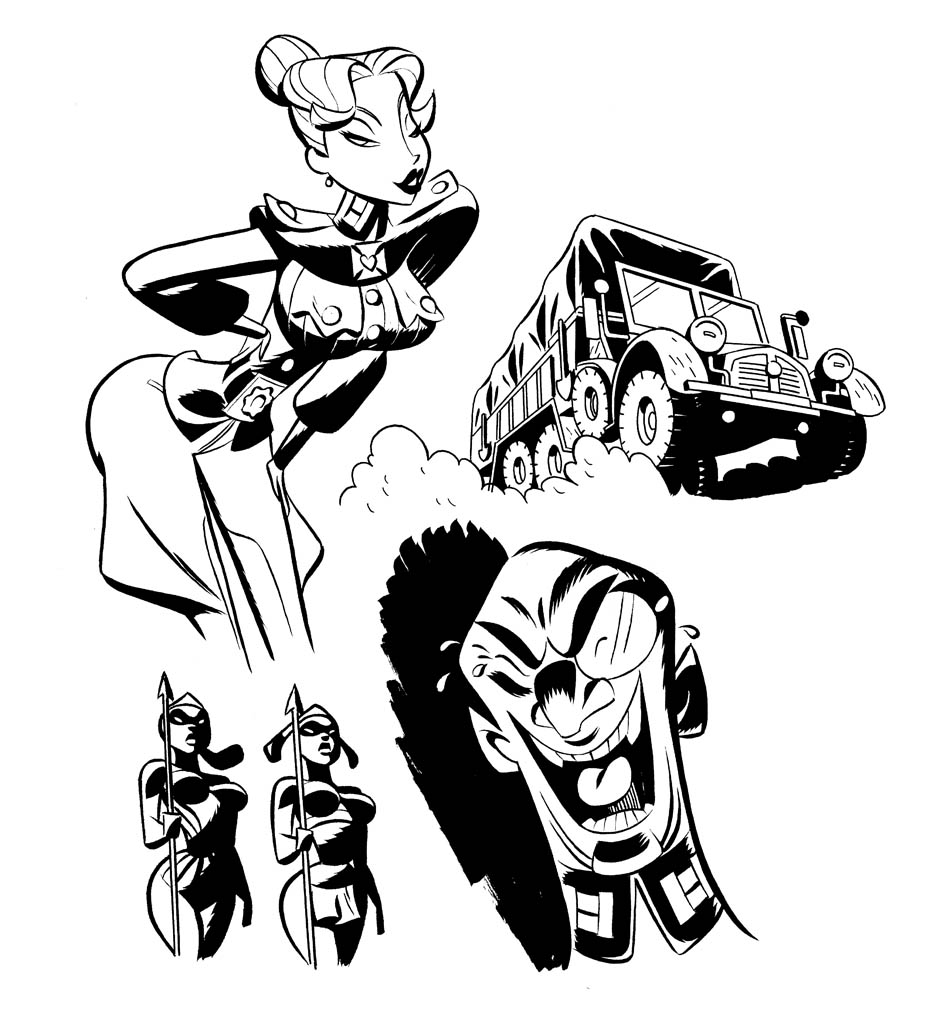 Rex Steele: Nazi Smasher - Greta Schultz Art + Screenshots + Comic Panels + Upscaled Screenshots page 8 full