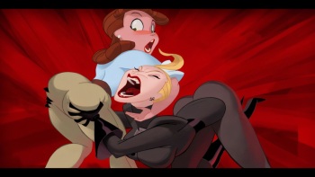 Rex Steele: Nazi Smasher - Greta Schultz Art + Screenshots + Comic Panels + Upscaled Screenshots cover