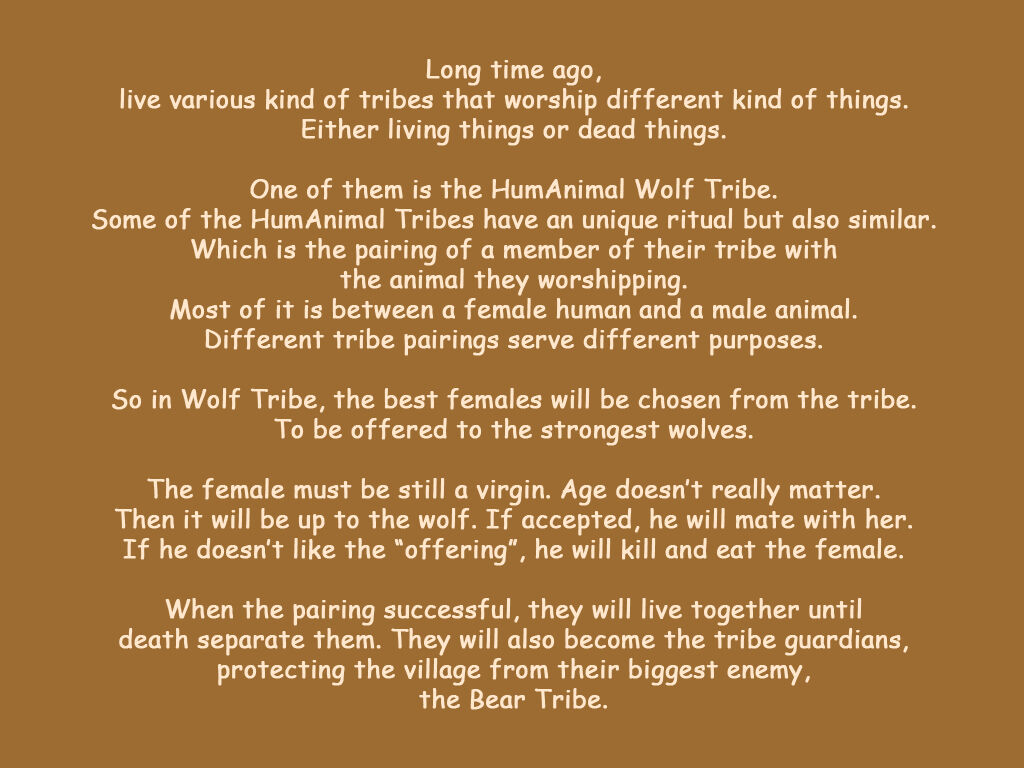HumAnimal - The Wolf Tribe page 5 full