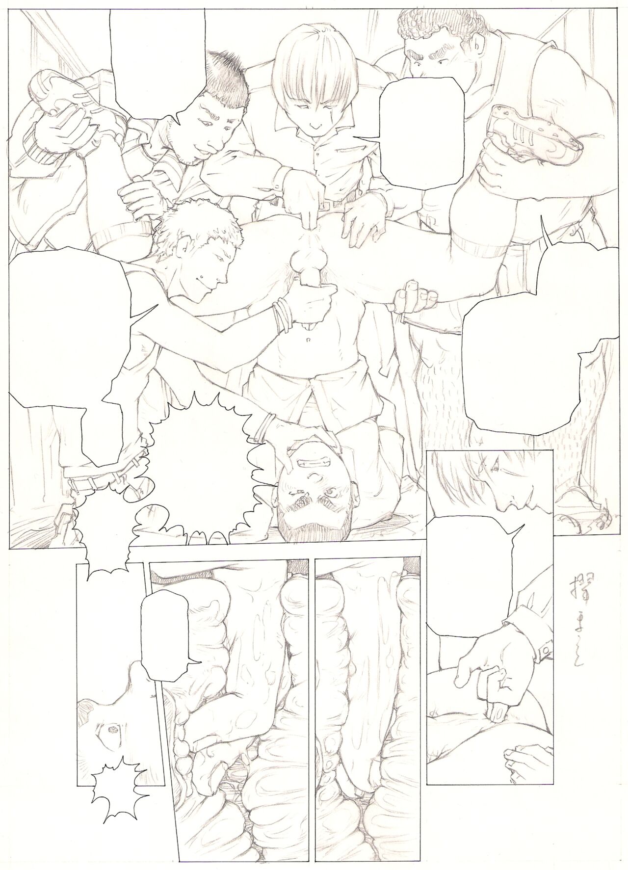 Kai Makoto comic sketches and uncensored scans page 3 full