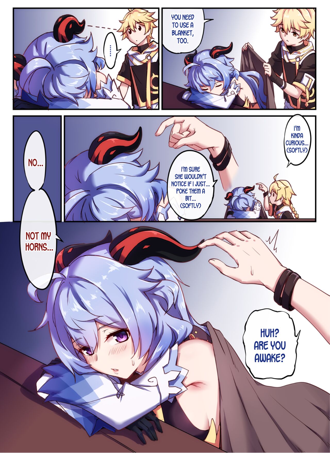 Working Overtime With Ganyu page 2 full