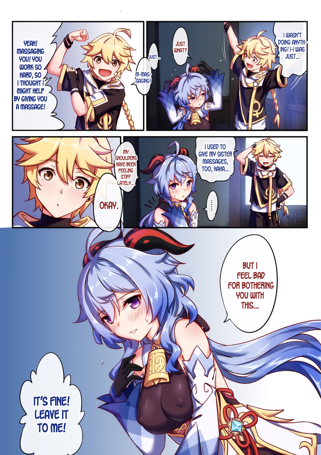 Working Overtime With Ganyu page 3 full