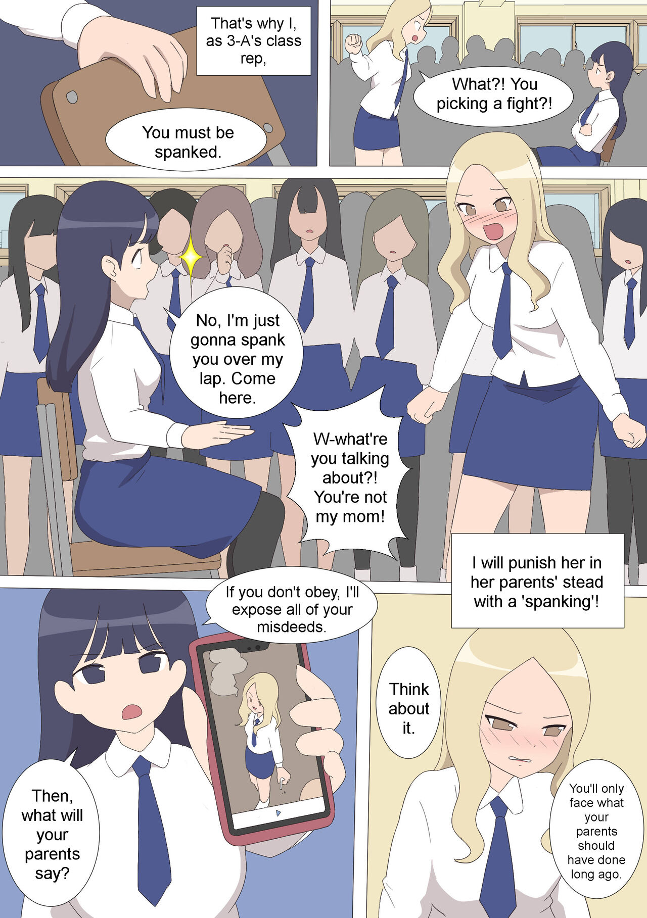 My Spanking Friends Vol. 25 page 6 full