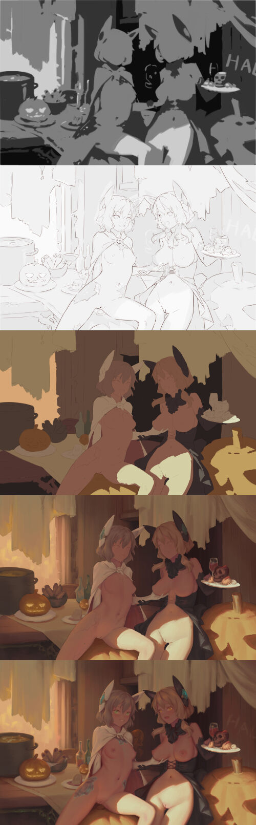 Gumroad October 2022 Art Set page 1 full