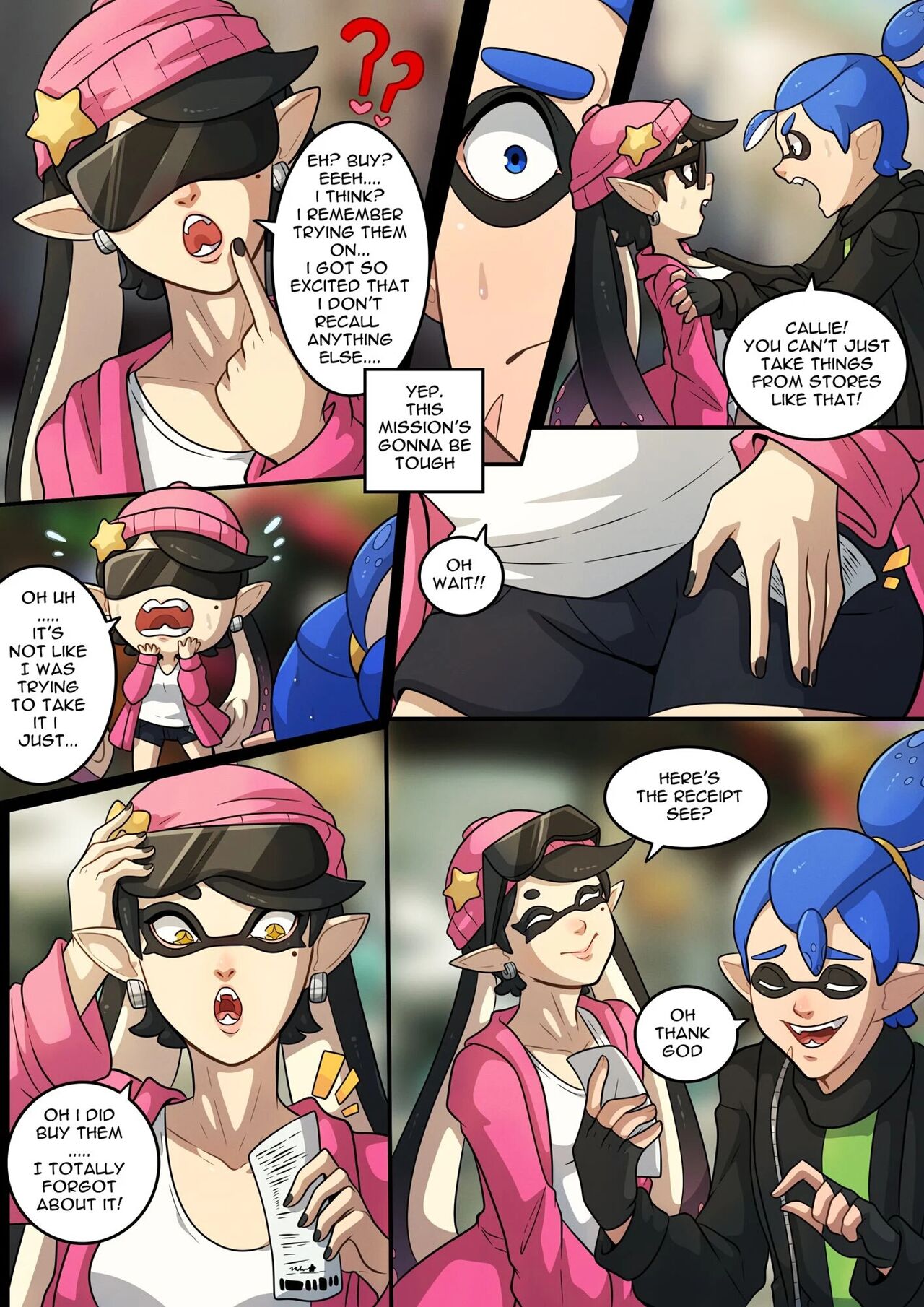 Mission : Callie   - english page 6 full