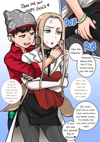 Pokémon Sword Shield Victor x Oleana cover