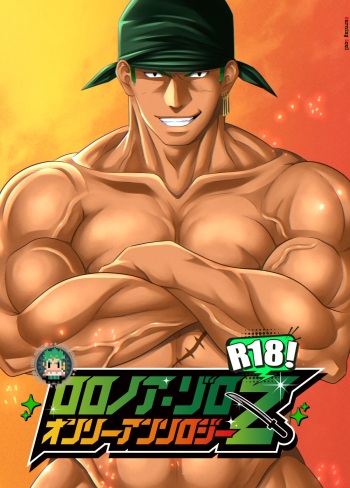 Roronoa Zoro Only Anthology 'Z' cover