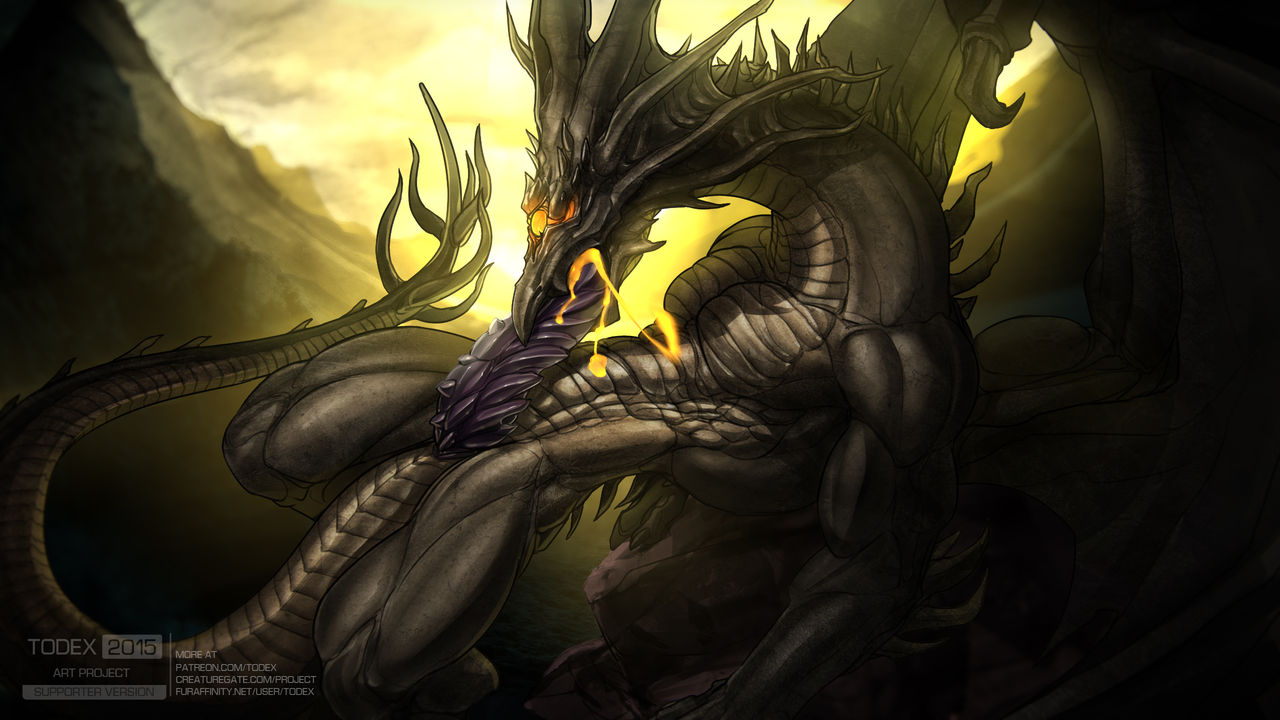 Black Dragon Kalameet page 2 full