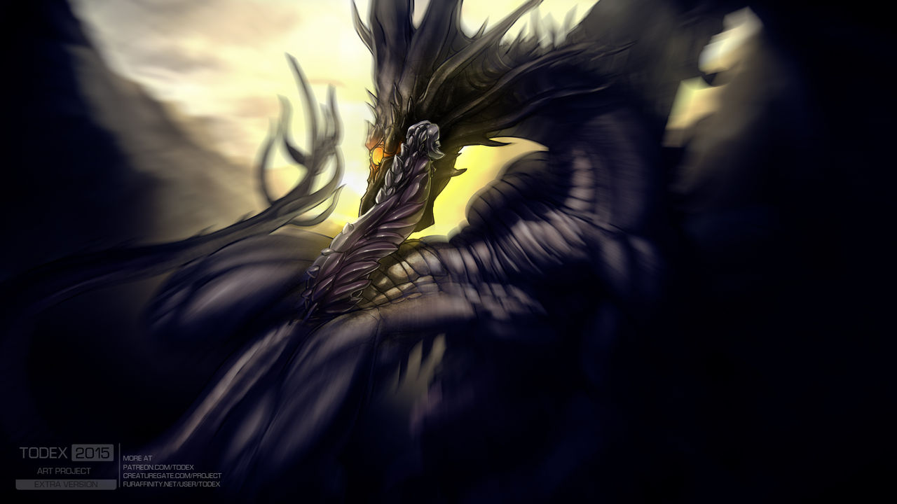 Black Dragon Kalameet page 3 full