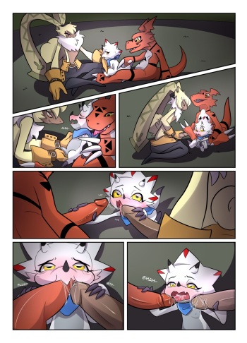 Digimon ghost game comic cover