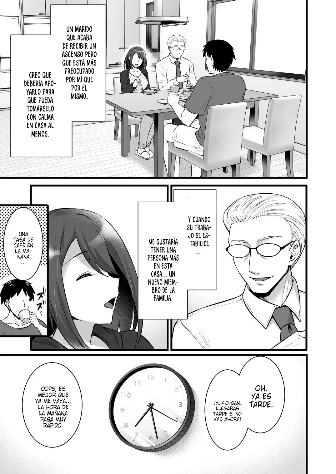 Saimin Kisei Kazoku ~Joushiki Kaihen, Kazoku ni Natte Otto Kounin no Hitozuma Saimin Sex~ page 5 full