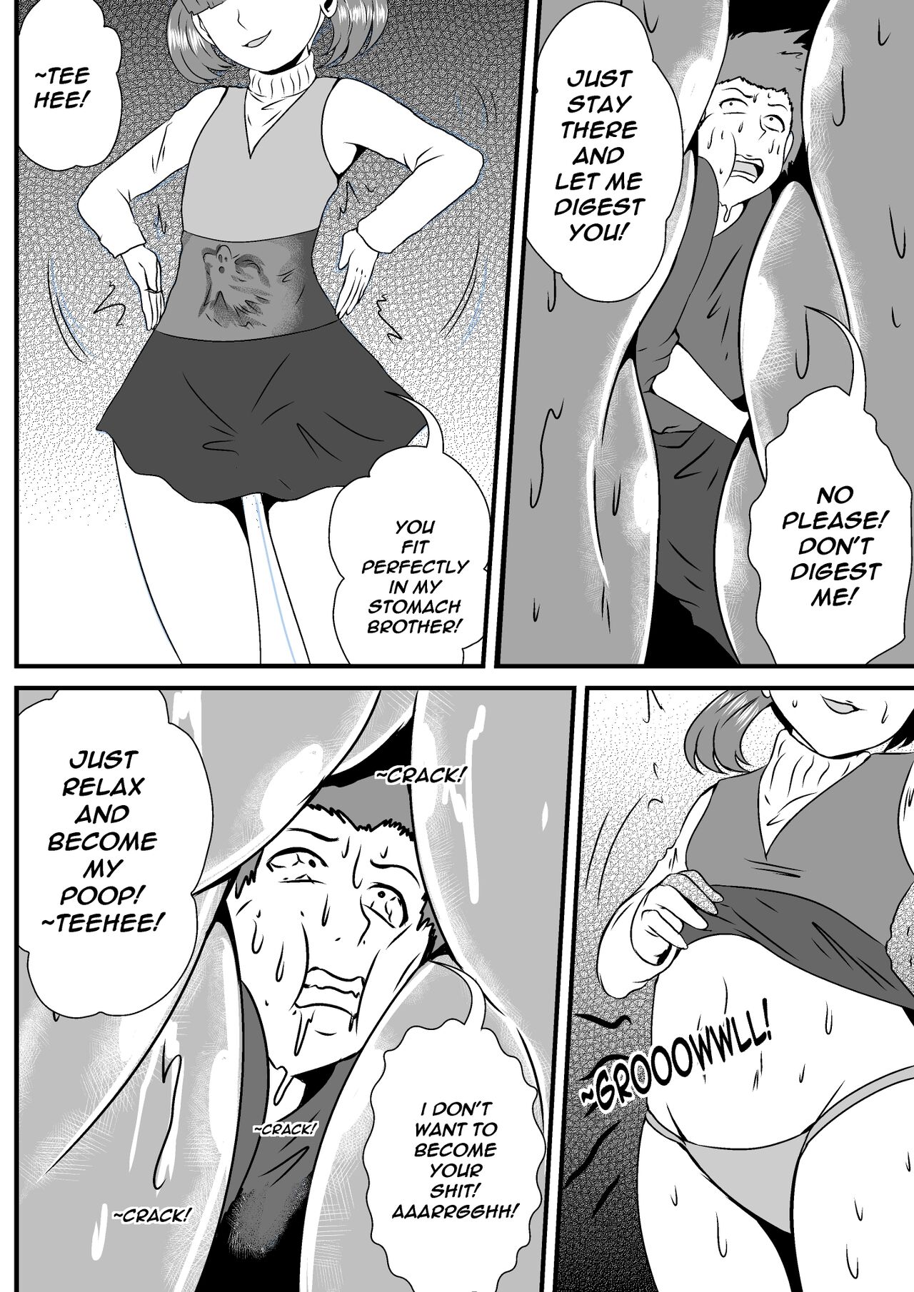 Shin Megami Tensei Vore comic page 5 full