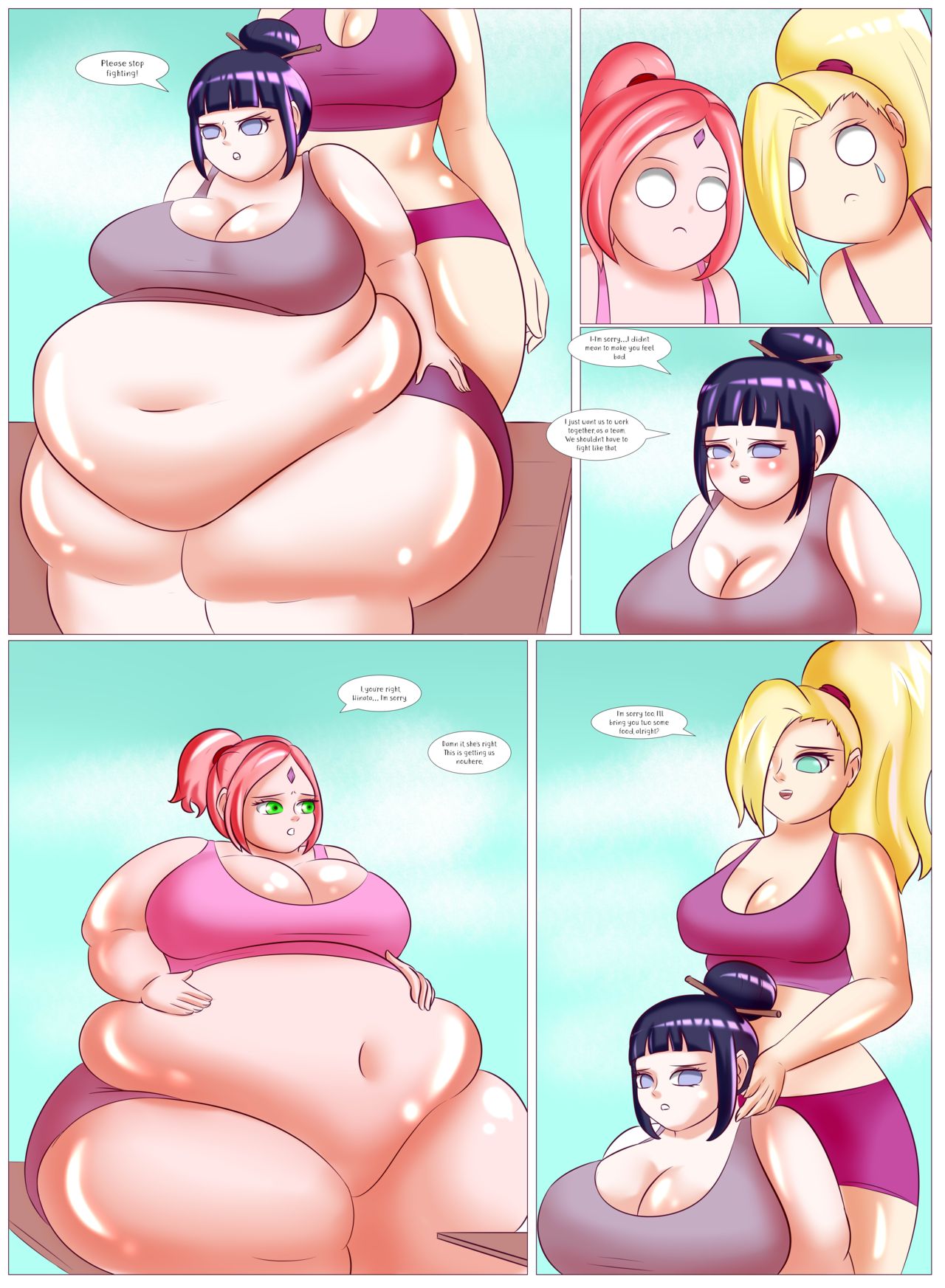 Big Beautiful Kunoichi page 9 full