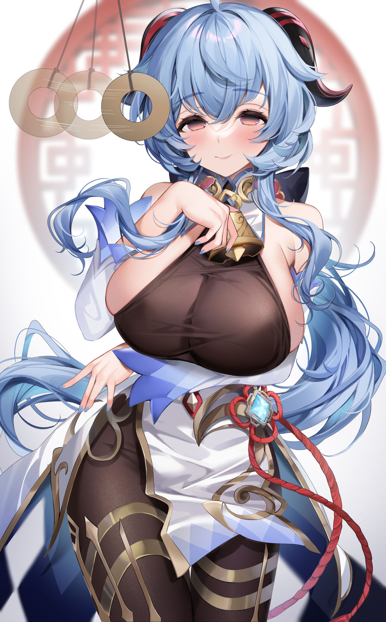 Genshin Ganyu Saimin suru CG-shuu page 3 full