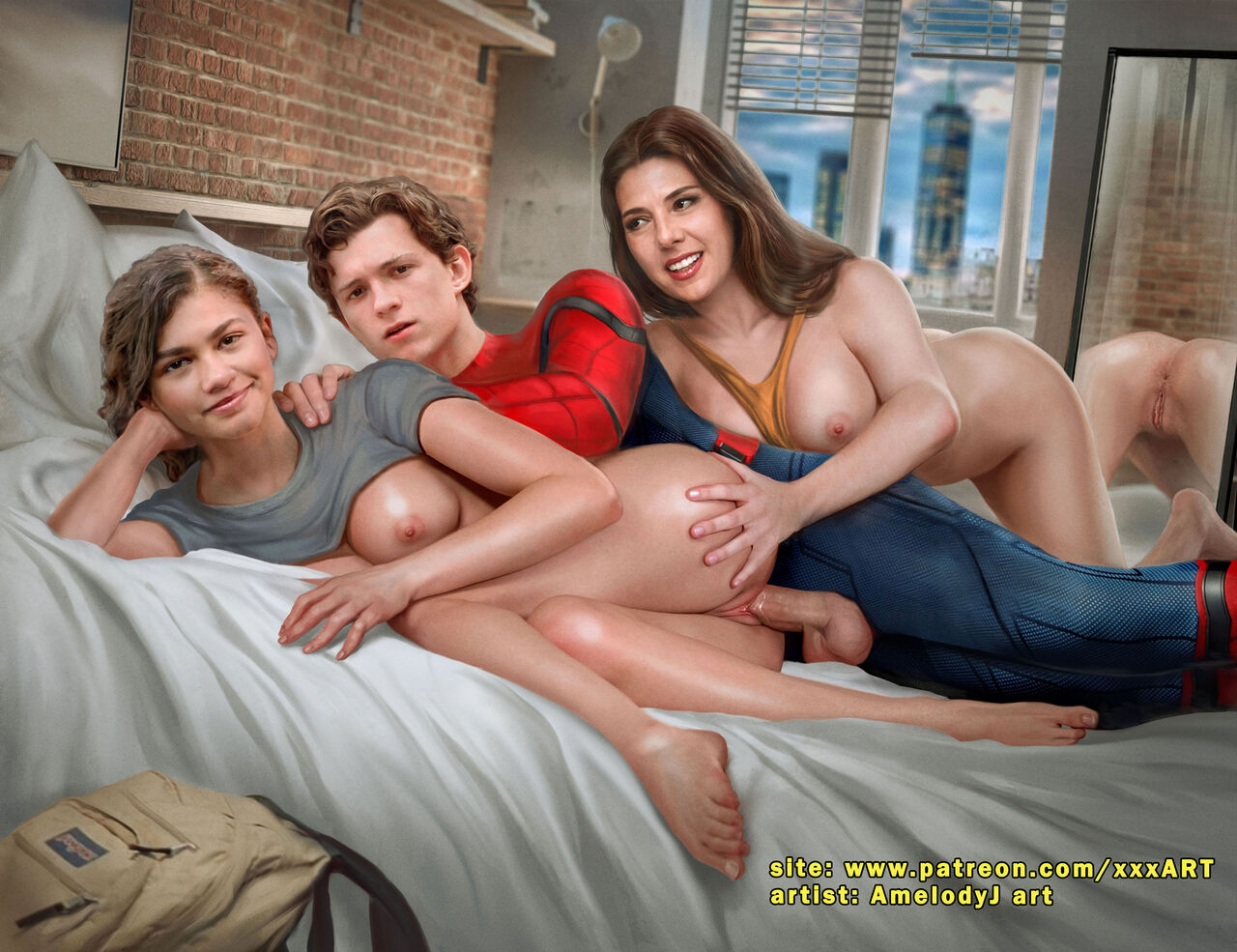 Aunt may Marisa Tomei page 9 full
