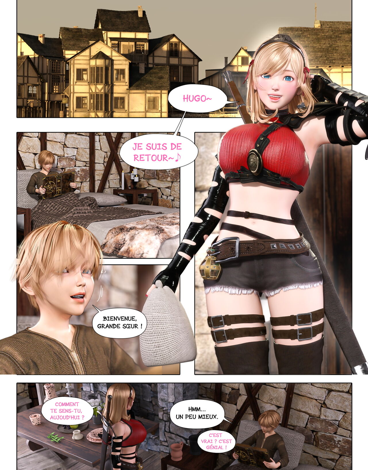 The Rose Fall Into Darkness 1 page 10 full