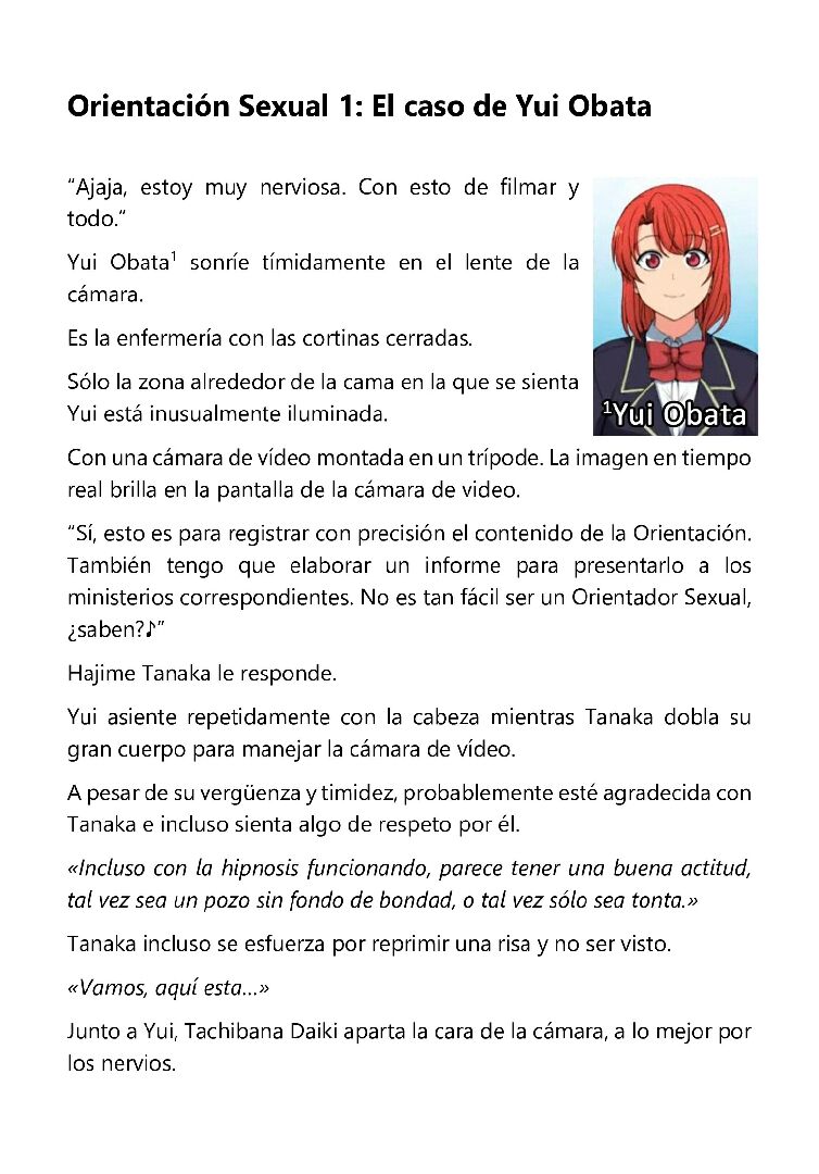 Saimin Seishidou Capitulo 1: El caso de Yui Obata page 4 full