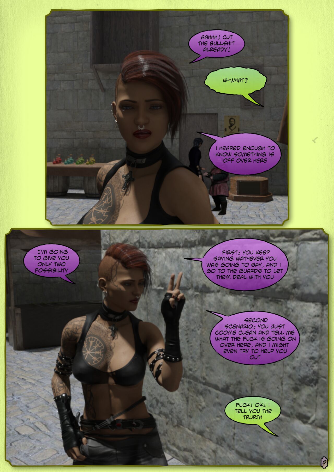 The Ancient Sorcery -Pt.1- Merket page 5 full