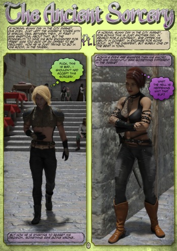 The Ancient Sorcery -Pt.1- Merket cover