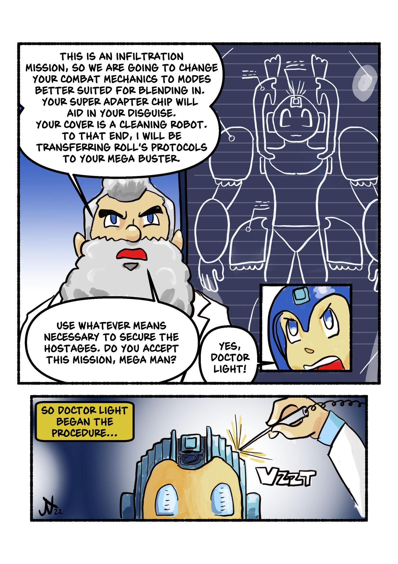 Meido Man page 3 full