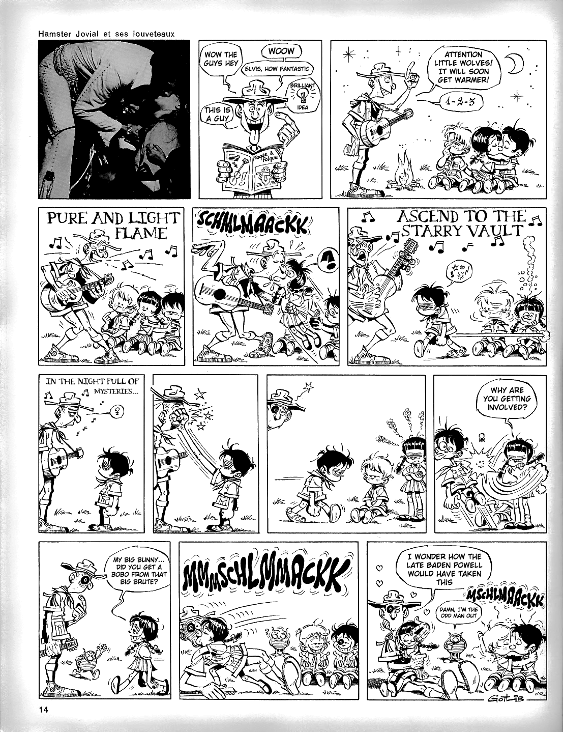 Hamster Jovial and his little wolves page 8 full