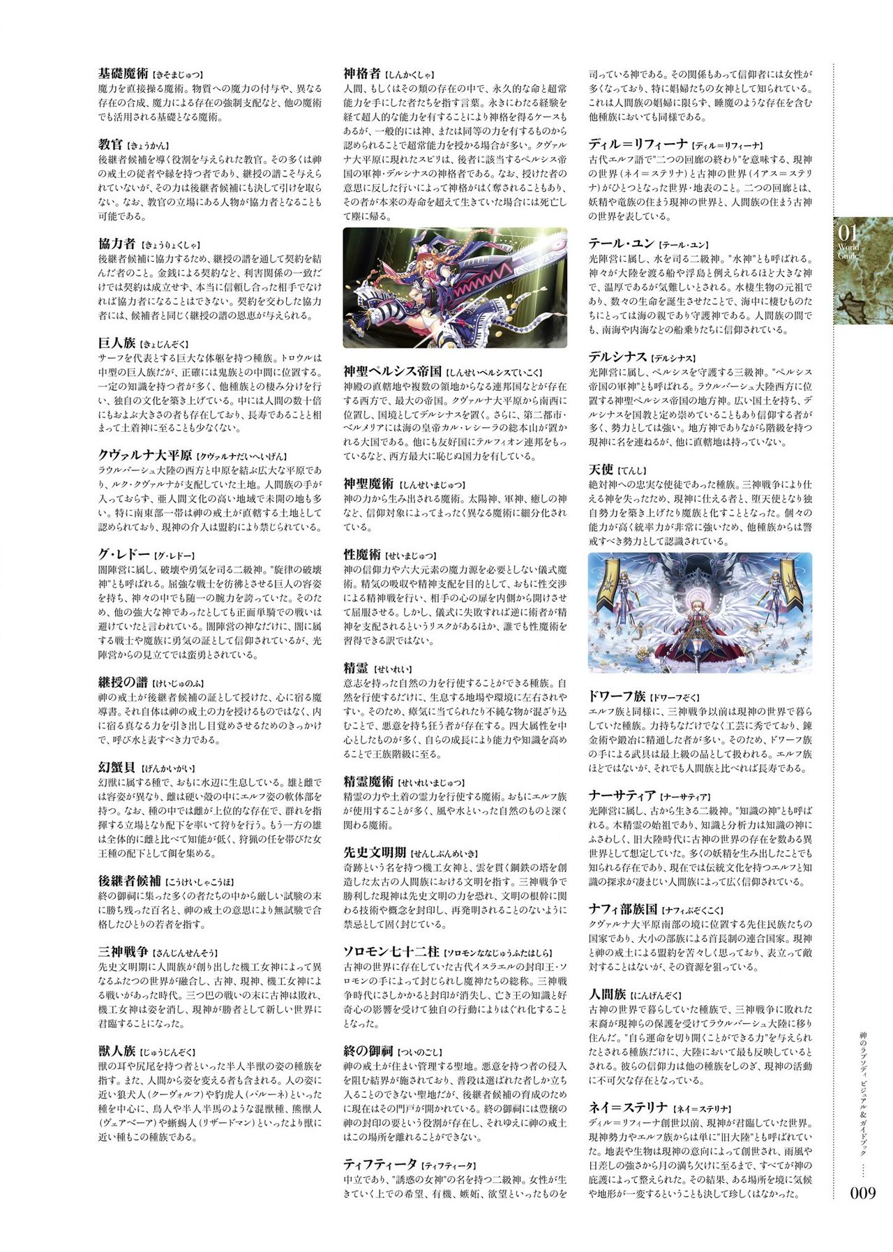 Kami No Rhapsody Perfect Guidebook page 8 full