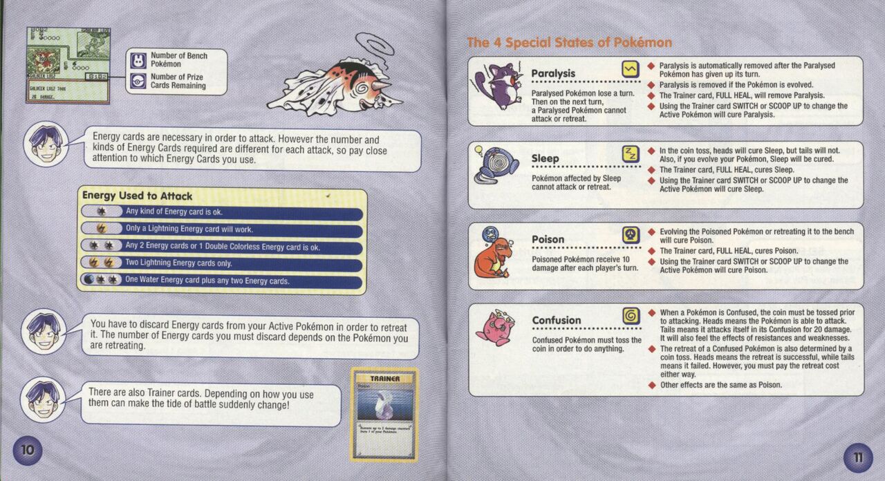 Pokemon Trading Card Game  Gameboy Manual + Strategy Guide page 6 full
