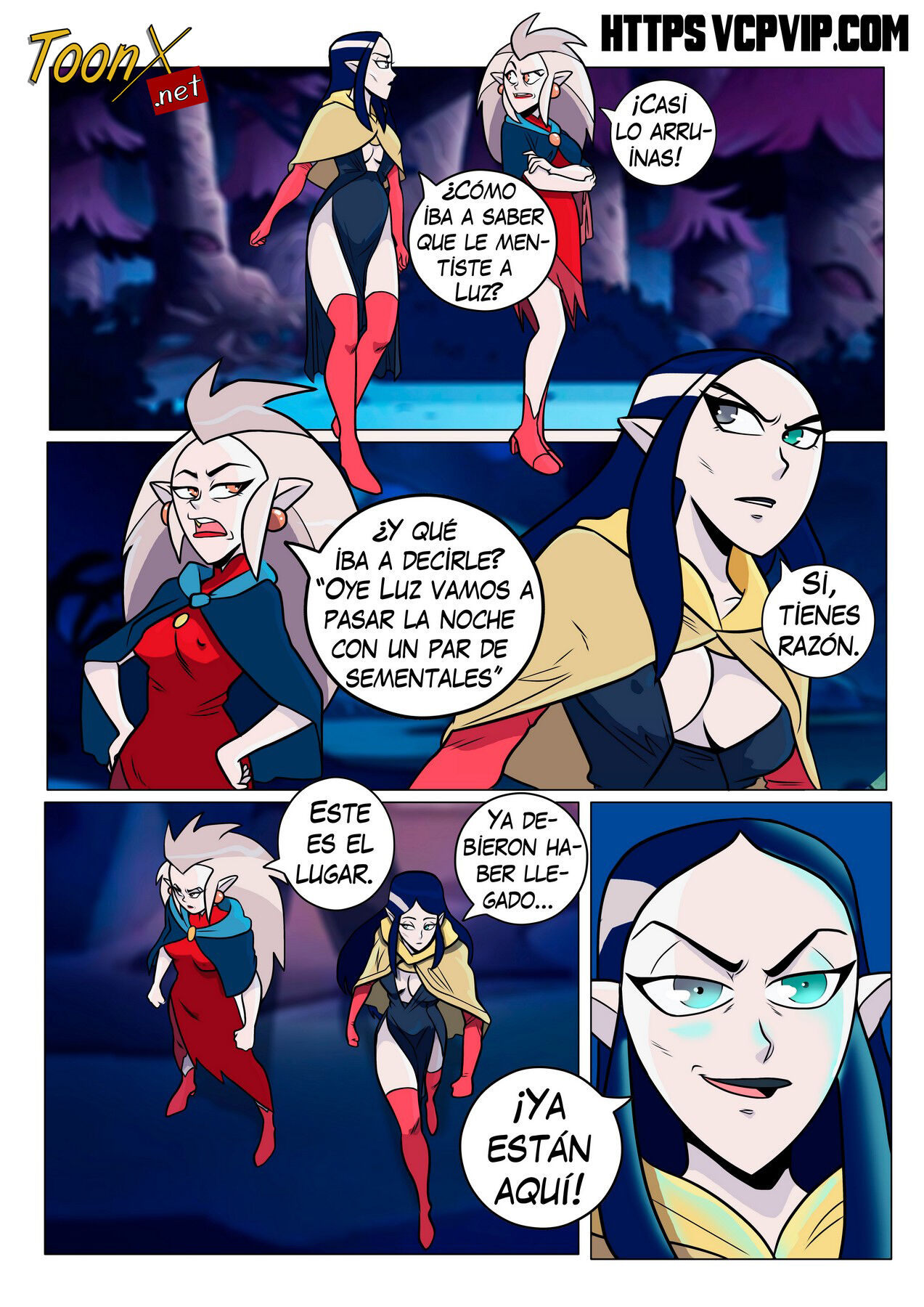 Noche de Brujas -  -  -  - Complete page 8 full