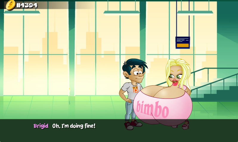 Hungry Girls Game: Brigid's Bubbly Bimbofication #3 page 10 full