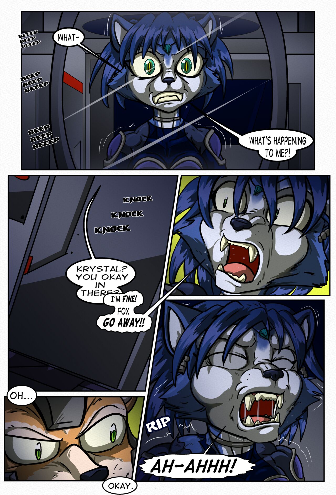 Terror  Among The Stars: Broken Krystal page 3 full