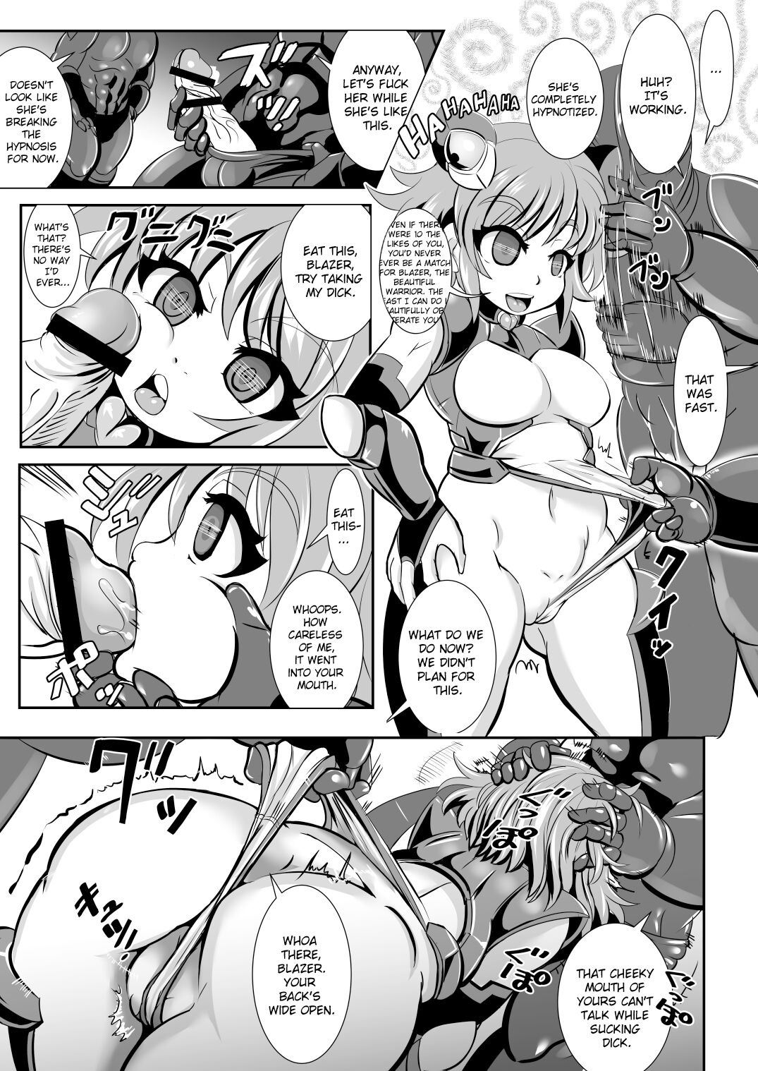 Tetsujin Shoujo Blazer VS Saimin Kaijin page 5 full