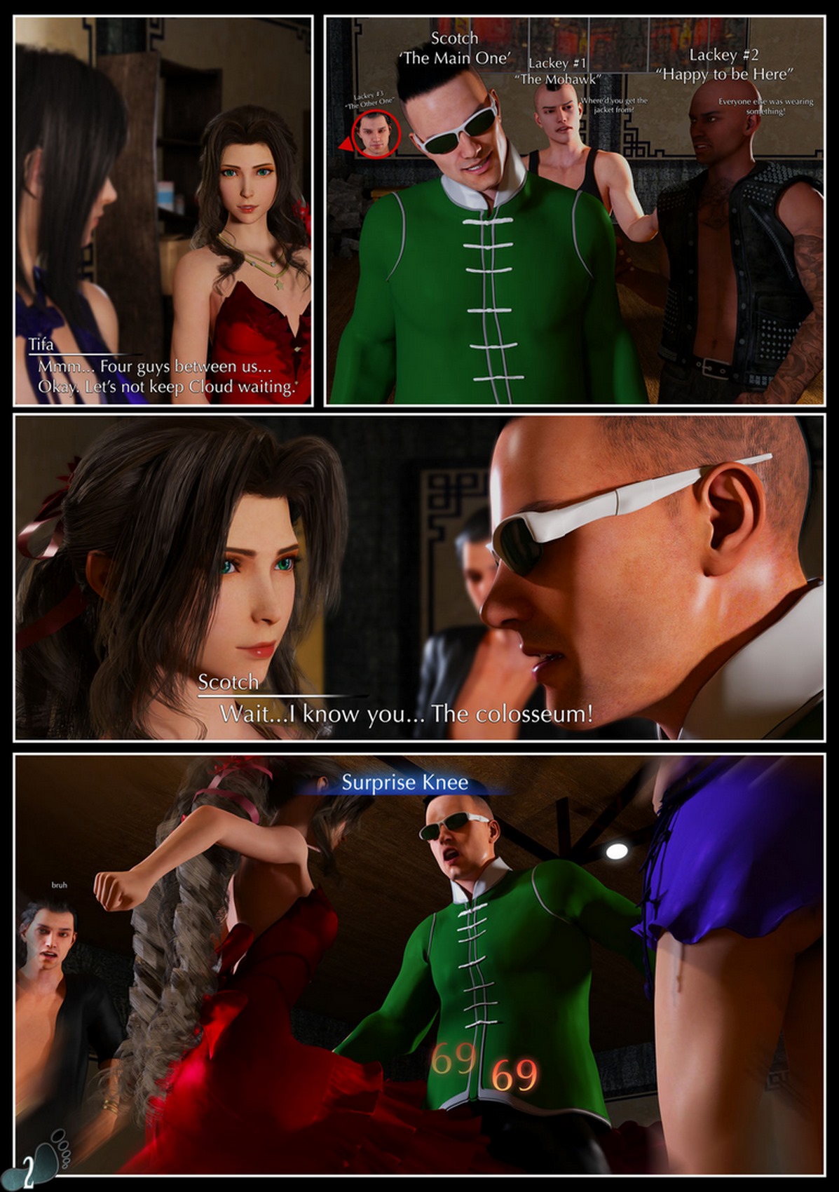 Final Feetasy VII page 5 full