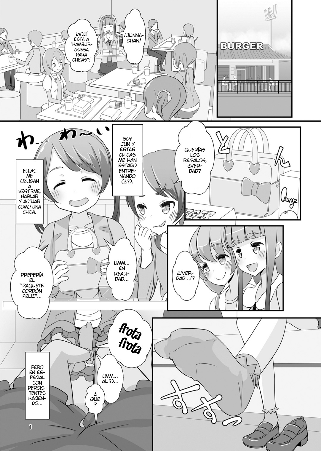 Sensei! Try dressing up like a little girl in a Girls' Festival! page 2 full