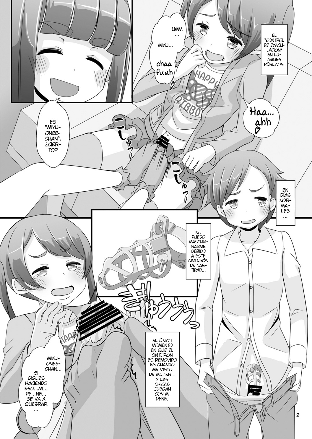 Sensei! Try dressing up like a little girl in a Girls' Festival! page 3 full